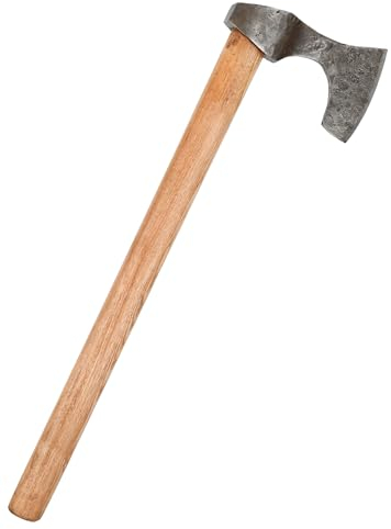 ULFBERTH | echte Wikinger-Axt aus Stahl | Hand-geschmiedet | Mittelalter Beil | Wikinger Kostüm | Reenactment | Axt-Kopf nach Petersen Typisierung (Typ B)