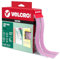 VELCRO Brand Colori | Nastro adesivo rosa | Rotolo da 3 m con adesivo, taglia le strisce alla lunghezza | Montare decorazioni per aule, creare progetti artigianali stagionali | Organizza casa o