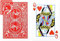 OMCGG Marked Magic Playing Cards, Magic Poker Magic Trick Deck Diskret markierte Poker Spielkarten für Magier Zaubertricks Nahaufnahme Street Magic Prop Illusion Puzzle Spielzeug und Regelmäßiges