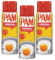 3x PAM Original Kochspray - 3 Stück Canola Öl Antihaft-Spray, 170g