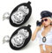 TUONYIS 2 Piezas Policía Insignia Accesorios Disfraz Policia Policía Juguete Kit Placa de policía Policía Disfraz Swat para Adulto Niños Halloween Fiesta Carnaval Juego de Roles Accesorios (negro)