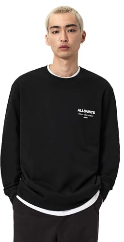 All Saints Herren Underground Crew Pullover (1er Pack)