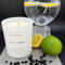Gin & Tonic Handmade Soy Wax Candle Large Glass Candle (220g)