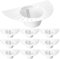 10 Piezas de Gorro de Recolección de Orina para el Kit de Recolección de Muestras de Heces del Inodoro, Gorros de Inodoro, Colector de Orina para Recoger Orina, 30 Oz/900 Cc