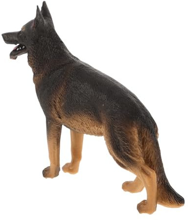 Toyvian Hundespielzeug Schäferhund Figurine Realistische Tiermodelle Für Interaktives Spielzeug Für Emotionale Unterstützung Und Tiererziehung Für Haustierliebhaber