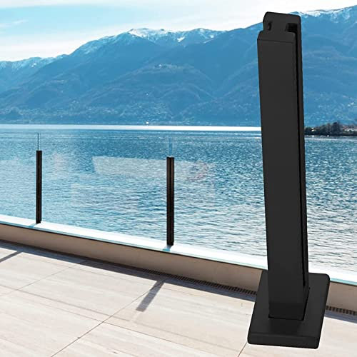 Carrello Saliscale Elettrico, Carrello A Mano su E Giù per Le Scale con Carico 220kg, Carrello Risparmio di Manodopera con Batteria Rimovibile 58v / 24ah / Nero / 58v, Mid Post, 115cm/45.3inch