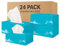 Facial Tissues 2-Ply – Bulk Pack of 24 Boxes (4800 Tissues) | 200 Sheets Each | 100% Virgin Wood Pulp | Soft & Strong | for Home, Office, School | Hygienic Opening. Facial Tissues Bulk Box