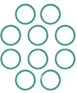 tecuro 10 x HD-Pressdichtung 1 1/4 Zoll (30 x 38 x 2,00 mm) für Überwurfmuttern