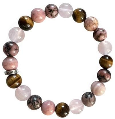 VLAN Bracelet Amour de soi “S'aimer pleinement” - Bien-Être Émotionnel et Confiance en Soi – Énergie Apaisante, Estime de Soi, Harmonie du Cœur et Sérénité Naturelle - Cadeau Femme Homme.