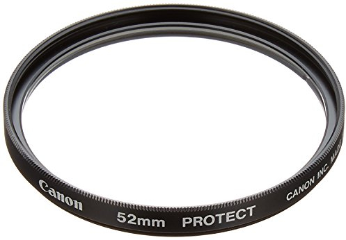 Canon F52REG - Filtro protector para objetivos EF (52 mm), negro