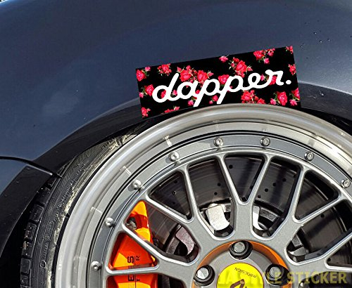 dapper Aufkleber low lws style sticker dirty deep abgelegt Sticker Blumen Car Style sticker bomb