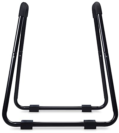 Amazon Basics Barre à dips pour entraînement de fitness - 87 x 82,5 x 97,5 cm, Noir