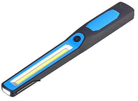 Northpoint LED Werkstattlampe Arbeitsleuchte 300 Lumen Stableuchte Kabellos Taschenlampe Magnet Haken Ultraflach