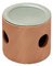 flora perpetua Räucherstövchen Weihrauchbrenner Zylinder klein - aus Terracotta für die häufige Verwendung, Ø ca. 9 cm/Höhe ca. 7,5 cm