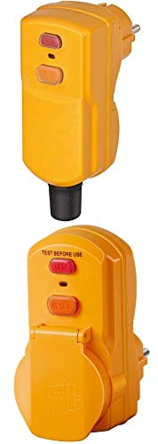 Brennenstuhl Personenschutz-Stecker BDI-S 2 30 IP55 und Personenschutz-Adapter BDI-A 2 30 IP54