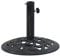 vidaXL Base de Sombrilla, Soporte de Parasol, Pie de Sombrilla, Base para Jardín Patio Terraza Piscina Playa, Hierro Fundido Negro Bronce 9 kg 40 cm
