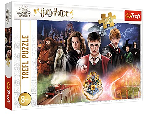 Trefl, Puzzle, Der geheimnisvolle Harry Potter, 300 Teile, für Kinder ab 8 Jahren