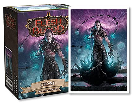 Dragon Shield | Flesh & Blood Art Sleeves | 100 CT - Smooth & Tough Premium TCG Sleeves | Compatible with Pokemon, One Piece & Magic the Gathering | Chane