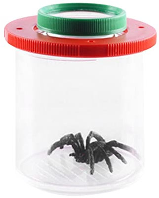 komsoup Becherlupen Für Kinder, Lupendose, Insekten Beobachtungsbox, Insekten Käfig Insekten Dose, Lupebecher Kinder Lernen Spielzeug Outdoor Exploration Tool
