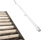 Handlauf Treppe Geländer Treppengeländer Innen Modern Transparentes Acryl - 50 cm/ 100 cm/ 150 cm/ 200 cm/ 300 cm lang Wandhalterung Runden Treppengeländer Lofts/Gewerbe/Flur, Splitter Endkappe