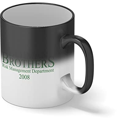 Lehman Brothers Risk management Department 2008 2023 Black Magic Kaffeetasse Mug