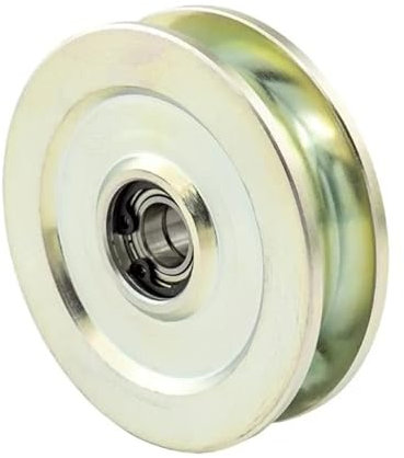 Seilrolle 70mm mit 10mm Bohrung aus Stahl bis 100kg!! ZZ Kugellager Drahtseilrolle Umlenkrolle Flaschenzug