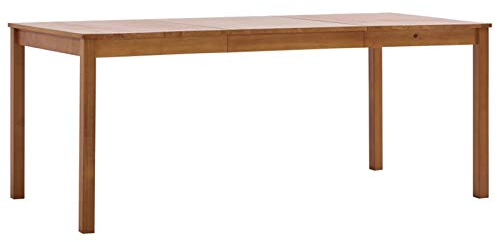 ZEYUAN Esstisch, Küchentisch, Esszimmertische, Esszimmermöbel, Esszimmer, Couchtisch, Esstischgruppe, Tisch, Honigbraun 180 x 90 x 73 cm Kiefernholz