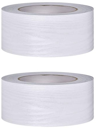 Tapetenbordüre Selbstklebende, 2 Rolle 10mx5cm Sockelleiste Dekorative Bordüre Tapete, PVC Holzoptik Klebeband, Wasserdicht Wandaufkleber Grenze, Wandbordüre Deko für Küche Badezimmer Wohnzimmer (B)