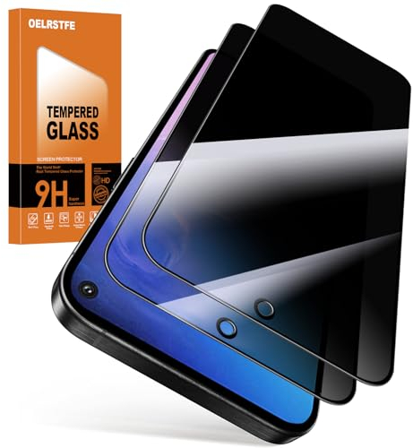 Oelrstfe Verre Trempé pour Samsung Galaxy S10 Anti Espion Dureté 9H Anti-Espion Vitre Film de Protection écran Sans Bulles Anti-Rayures Privacy Anti-Spy Confidentialité Protecteur D'écran,2 Pièces