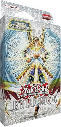 YU-GI-OH! Juego de Cartas Coleccionable Luz de la Destrucción 3-Pack Booster