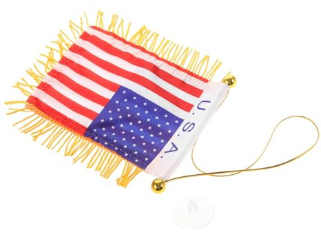 CRAFTHROU Rückspiegel Hängeflagge Auto Anhänger Für Rückspiegel Auto Ornamente Für Rückspiegel Rückspiegel Anhänger Mini Dekoration Rückspiegel Anhänger Auto Dekoration