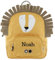 upstitch studio Trixie Kinderrucksack mit Namen personalisiert bestickt (Löwe, Rucksack KLEIN/SMALL)
