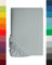 Lavea Jersey Spannbettlaken 180-200x200cm - 40cm Steg für Boxspringbetten - Silber, Weich & Atmungsaktiv - Premium Qualität, Pflegeleicht, Perfekte Passform - Ideal für Boxspringbetten