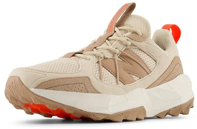 New Balance Damen Dynasoft Tektrel V1 Suede Traillaufschuh, Bisque/Flat Taupe/Urgent Red, 39 EU