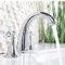 waschbecken Wasserhahn Badezimmer verbreitet DREI löcher 8 Zoll Messing Wasser mischbatterie Gold schwarz Becken Wasser waschbecken mischer kran Household faucets