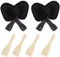 Raclette Poêlons, Poêlons à Raclette Antiadhésive, Poelon Raclette Triangulaire, Poelon Raclette Carré, Raclette Set avec 4 Pelle, Portable Plateau de Cuisson pour Fromage Fondu Oeuf Frit