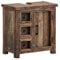 Woodkings Waschbeckenunterschrank Sumatra | Badschrank 60x62x35 cm aus Altholz für Gäste-WC & Bad | Badezimmer rustikaler Landhaus-Stil