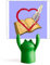 Januar Love Diary Valentinstag Memohalter Cartoon Tier Frosch Ständer Dekoration