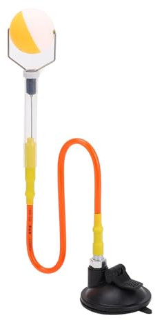 Agatige Tischtennis Trainer, PVC Einstellbarer Tischtennis Ball Sauger Trainingstallbällchen -Accessoire für Training und Unterhaltung