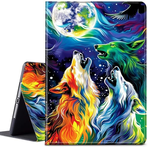Étui intelligent pour tablette Amazon Kindle Fire HD 10 (13e génération, version 2023) 10,1, avec fonction veille/réveil automatique, support multi-angle, pour tablette Fire 10 2023, ciel nocturne et