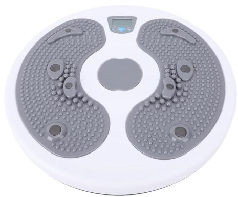 MechKit Taille Drehscheibe mit Digitaler Zähler, Twist Waist Disc Board Anti Rutsch Bauchtrainer Fußmassage Kernübung Fitness Taillentwister Abnehmen Geräte