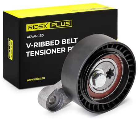 RIDEX PLUS 310T0327P Spannrolle Keilrippenriemen Kompatibel mit VW Polo Schrägheck 6R1, 6C1 4E145299J 4E145299AD 04C145299B