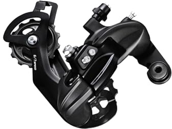 POXZSFX Das Schaltwerk für Fahrräder bietet einen reibungslosen Kettenlauf, der für optimale Leistung auf Rennrad und Mountainbike unerlässlich ist, und zeichnet Sich durch