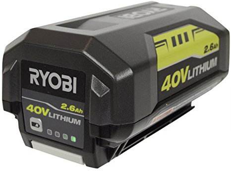 Ryobi OP40261 40V 2.6Ah Lithium Ion Battery w/ Fuel Gauge