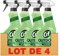 CIF Outdoor Pistolet Spray Nettoyant Anti-Moisissures avec Javel (Lot de 4x450ml)