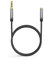MaGeek Cavo Prolunga Audio Jack 3,5mm, (2,0 metri) 4 Poli Cavetto Audio Estensione, Maschio a Femmina per cuffie Beats, iPhone, iPod, iPad, Car Audio, Home Stereo e altro (Nero)