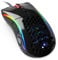 Glorious Gaming Model D- (Small) Wired Gaming Mouse - 61g Superlight Honeycomb Design, RGB, Ergonomic, Pixart 3360 Sensor, Omron Switches, PTFE Feet, 6 Buttons - Glossy Black