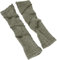 GURU SHOP Baumwoll-Feinstrick Handstulpen, Pulswärmer mit Overlock - Olivgrün, Herren/Damen, Baumwolle