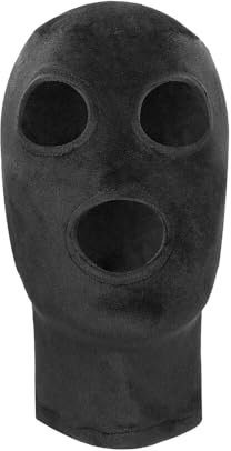 Shots Velvet Maske Black Einheitsgröße