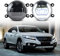 njssjd LED Tagfahrlicht Nebelscheinwerfer Ersatz für Honda CR-Z Civic SI Crosstour Accord Coupe Fit Jazz LED 6000K Hellweiß LED Nebelscheinwerfer Tagfahrlicht